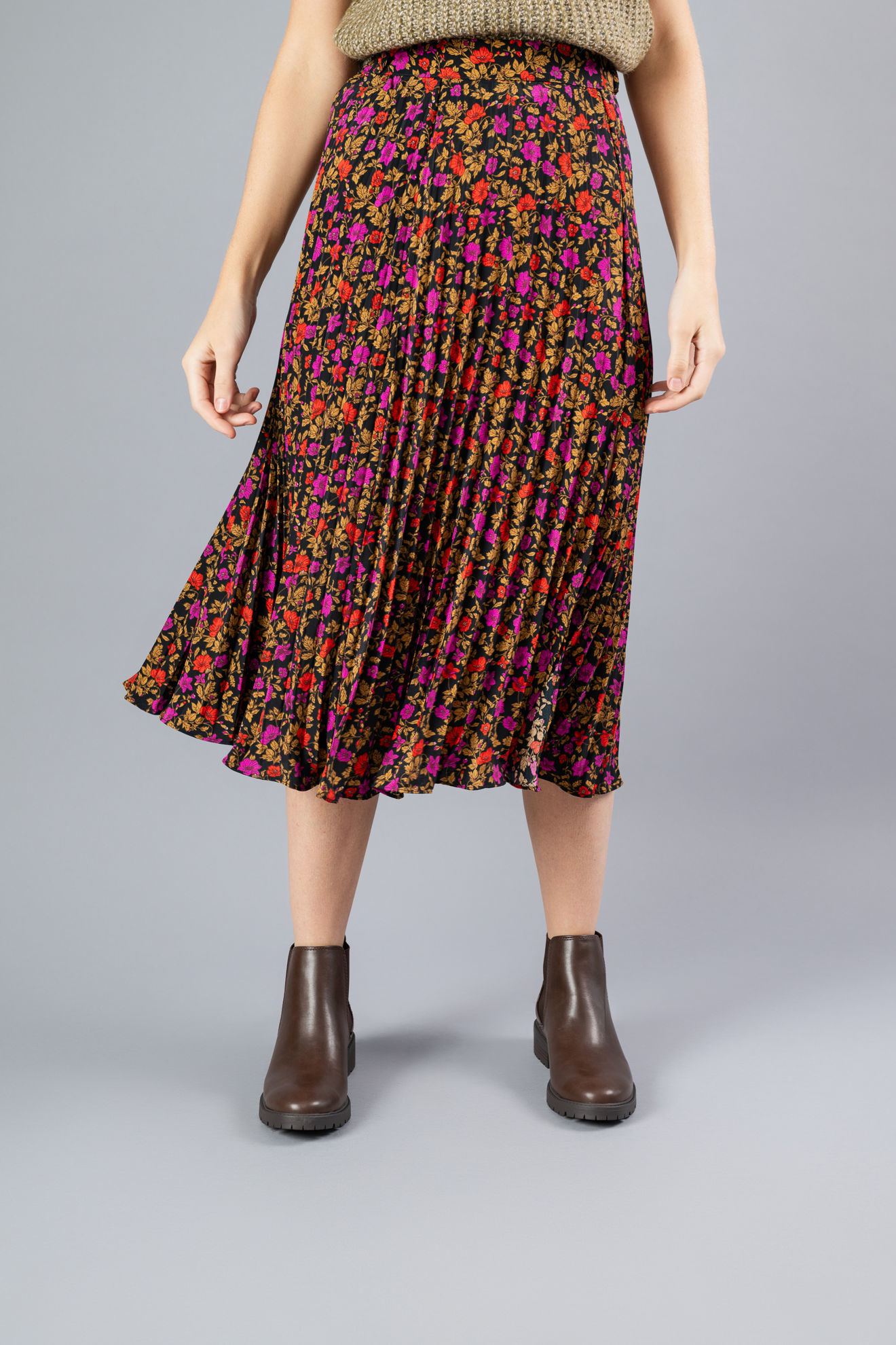 Imagen de Falda Plisada Estampada      ( Exclusiva Pagina)