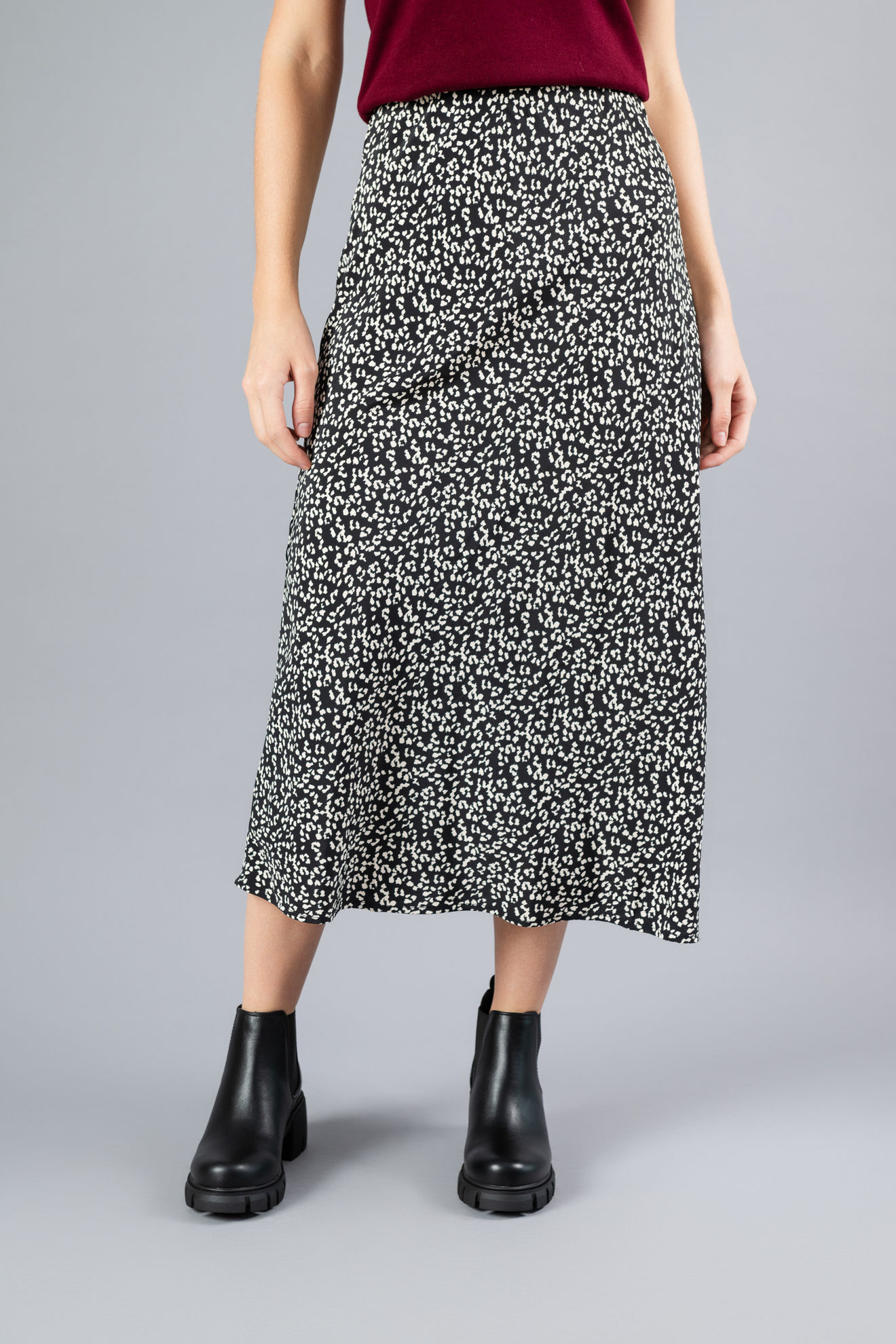 Imagen de Falda Animal Print, lapiz