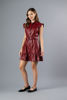 Imagen de Vestido Cuerina, Con Cinturon