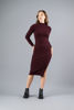 Imagen de Vestido Tejido Cuello Alto Estilo Lapiz