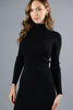 Imagen de Vestido Tejido Cuello Alto Estilo Lapiz