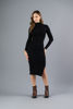 Imagen de Vestido Tejido Cuello Alto Estilo Lapiz