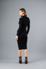 Imagen de Vestido Tejido Cuello Alto Estilo Lapiz