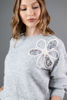 Imagen de Sweater Detalle Flor Lentejuelas