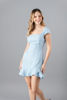 Imagen de Vestido Cuello Cuadrado, Falda Corta