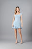 Imagen de Vestido Cuello Cuadrado, Falda Corta