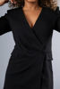 Imagen de Vestido Estilo Blazer, Manga larga, Cuello V   ( Exclusivo Pagina)