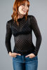 Imagen de Blusa Transparente Manga Larga    (Exclusiva Pagina)