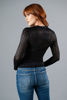 Imagen de Blusa Transparente Manga Larga    (Exclusiva Pagina)