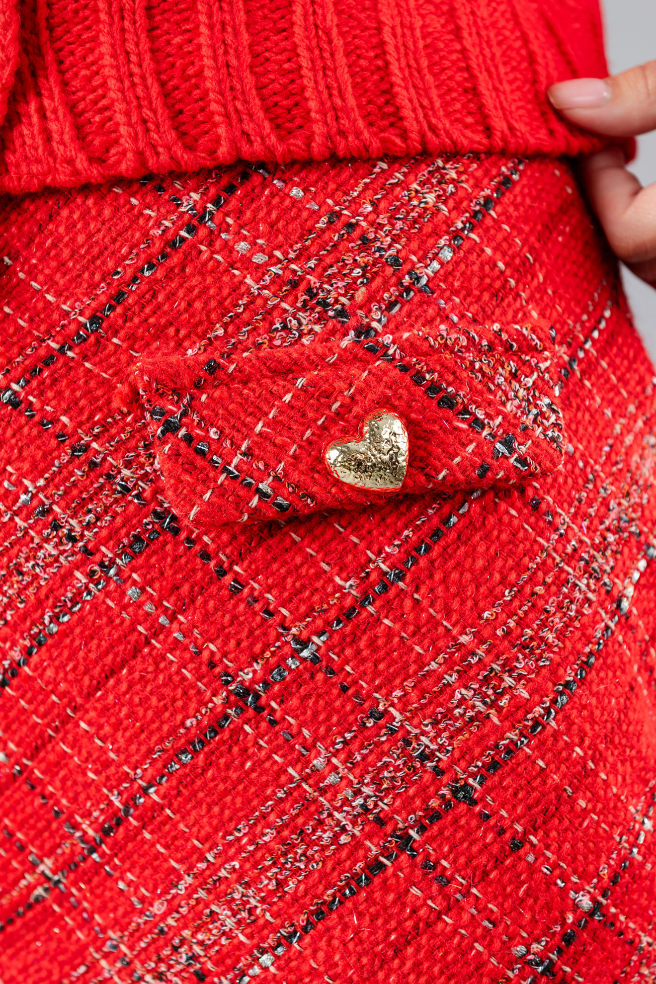 Imagen de Mini Falda En Tweed De Cuadros   ( Exclusivo Pagina)