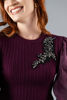 Imagen de Blusa Tejida Detalle Aplicacion
