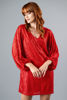 Imagen de Vestido Lentejuelas Cuello V     (Exclusivo Pagina)