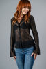 Imagen de Blusa Camisera Trasparente Manga Larga    (Exclusiva Pagina)