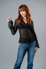Imagen de Blusa Camisera Trasparente Manga Larga    (Exclusiva Pagina)