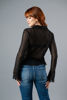 Imagen de Blusa Camisera Trasparente Manga Larga    (Exclusiva Pagina)