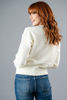 Imagen de Sweater Cuello V detalle Flores, Perlas   ( Exclusivo pagina )