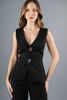 Imagen de Set Pantalon Y Chaleco Botones Dorados