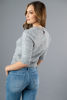 Imagen de Blusa Tejida Accesorio Plateado  ( Exclusivo pagina )