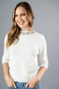 Imagen de Blusa Tejida Accesorio Plateado  ( Exclusivo pagina )