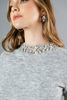 Imagen de Blusa Tejida Accesorio Plateado  ( Exclusivo pagina )