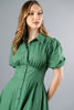 Imagen de Vestido Cuello Botones Frente    ( Exclusivo Pagina)