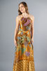 Imagen de Vestido En Satin Estampado, Espalda Descubierta   (Exclusivo Pagina)