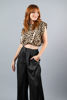 Imagen de Set Pantalon En Satin Blusa En Animal Print     ( Exclusivo Pagina)