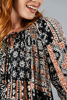 Imagen de Blusa En Rayon Estampada, Manga Campana