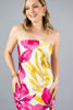 Imagen de Vestido Straple En Satin,Print Floral    ( Exclusivo Pagina)