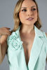 Imagen de Set Pantalon Y Blusa Detalle Flor    ( Exclusivo Pagina)