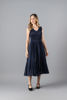 Imagen de Vestido Cuello V, Falda Plisada