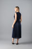 Imagen de Vestido Cuello V, Falda Plisada