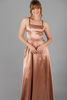 Imagen de Vestido Satín Espalda Descubierta (Exclusivo Página)