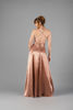 Imagen de Vestido Satín Espalda Descubierta (Exclusivo Página)