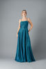 Imagen de Maxi Dress Brillo, Espalda Descubierta, Falda Amplia