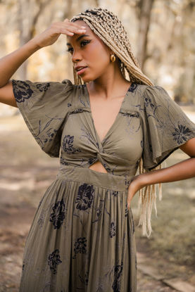 Imagen de Vestido En Rayon Estampado    ( Exclusivo Pagina)