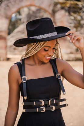 Imagen de Sombrero Vaquero Cinta Con Brillo