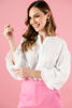 Imagen de Blusa Cuello Chino Mangas 3/4    ( Exclusiva Pagina)
