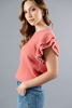 Imagen de Blusa Tejida Vuelo Mangas  (Exclusiva Pagina)