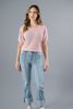 Imagen de High Rise -Ankle Straight-Wide Cuffed  Jeans