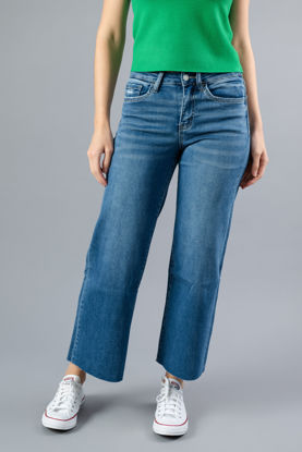 Imagen de High Rise Straight Leg Denim