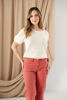 Imagen de High Rise-Crop Wide-Barrel Pants