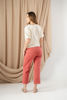 Imagen de High Rise-Crop Wide-Barrel Pants