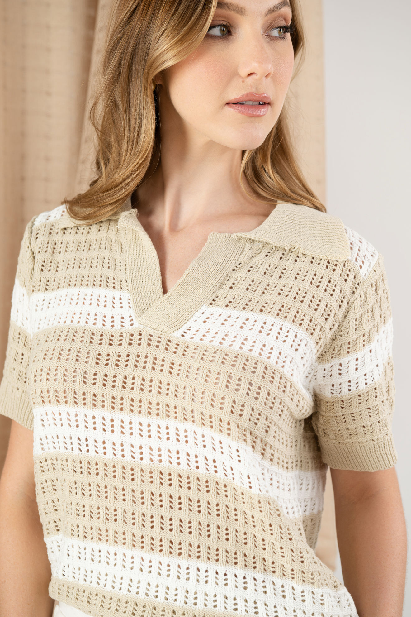 Tan/ Cream