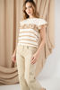 Imagen de Blusa Tejida Croche, Vuelo Mangas     (Exclusiva Pagina)