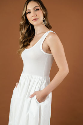 Imagen de Vestido Casual, Con Bolsillos Falda