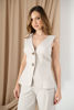 Imagen de Set Pantalon Blusa Botones Dorados