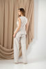 Imagen de Set Pantalon Blusa Botones Dorados