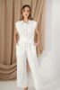 Imagen de Jumpsuit Rayas, Cuello Botones, Hombreras