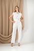 Imagen de Jumpsuit Rayas, Cuello Botones, Hombreras